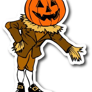 Sticker-Pumpkin Head