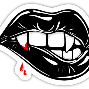 Sticker-Vampire Lips