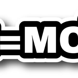 Sticker E=MC²