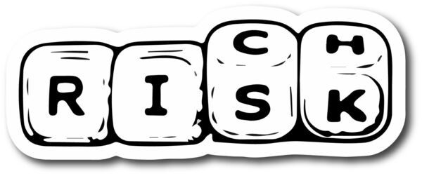 Know The Risks Sticker Sticker Risk - We Print Bucovina