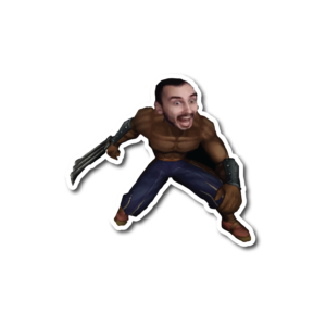 Sticker Parfy Sălbatic Devotat