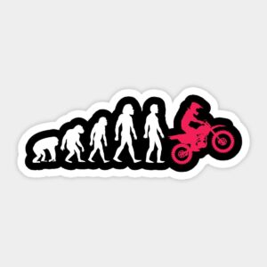 Sticker Motorcycle evolution