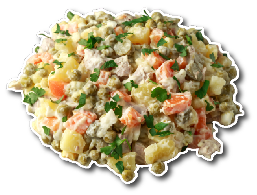 sticker salata boeuf