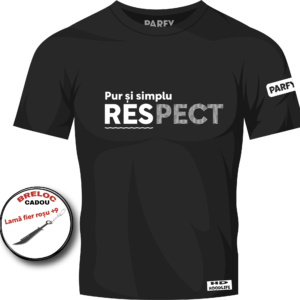 Tricou Pur și simplu,RESPECT | PARFY MERCH