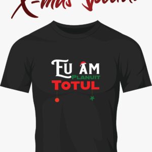 Tricou Craciun Eu am planuit TOTUL