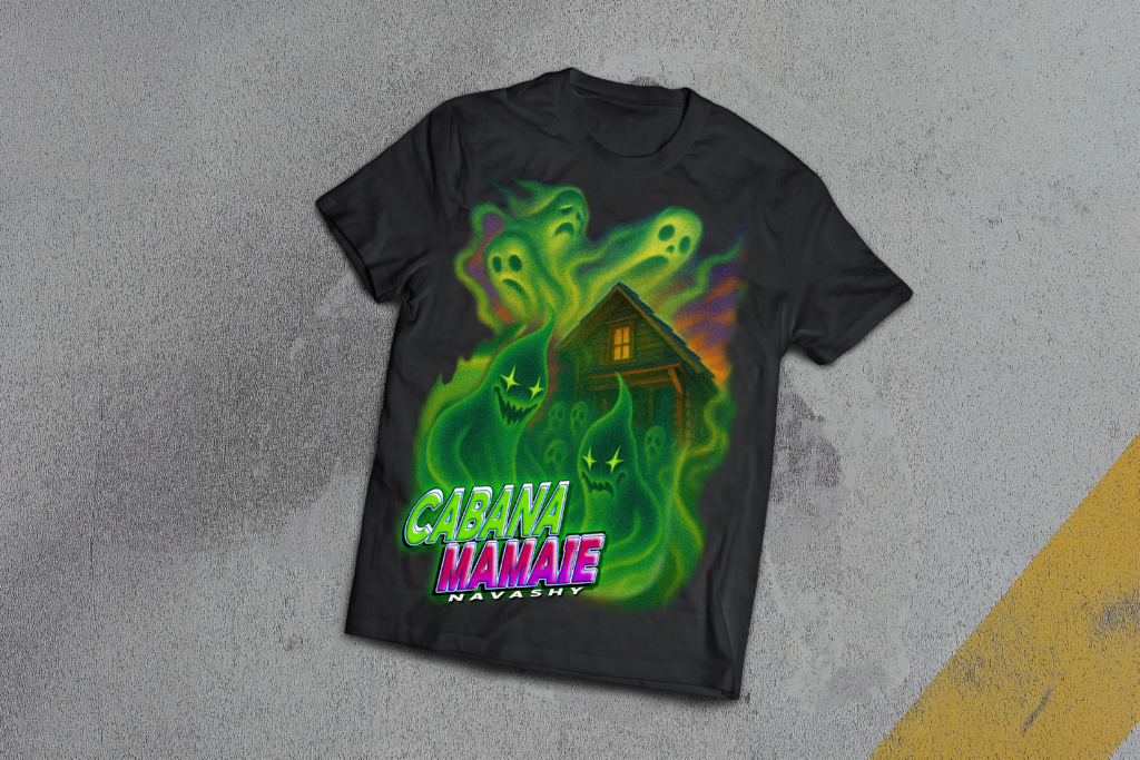 Tricou „Haunted Cabana Edition” | NAVASHY MERCH
