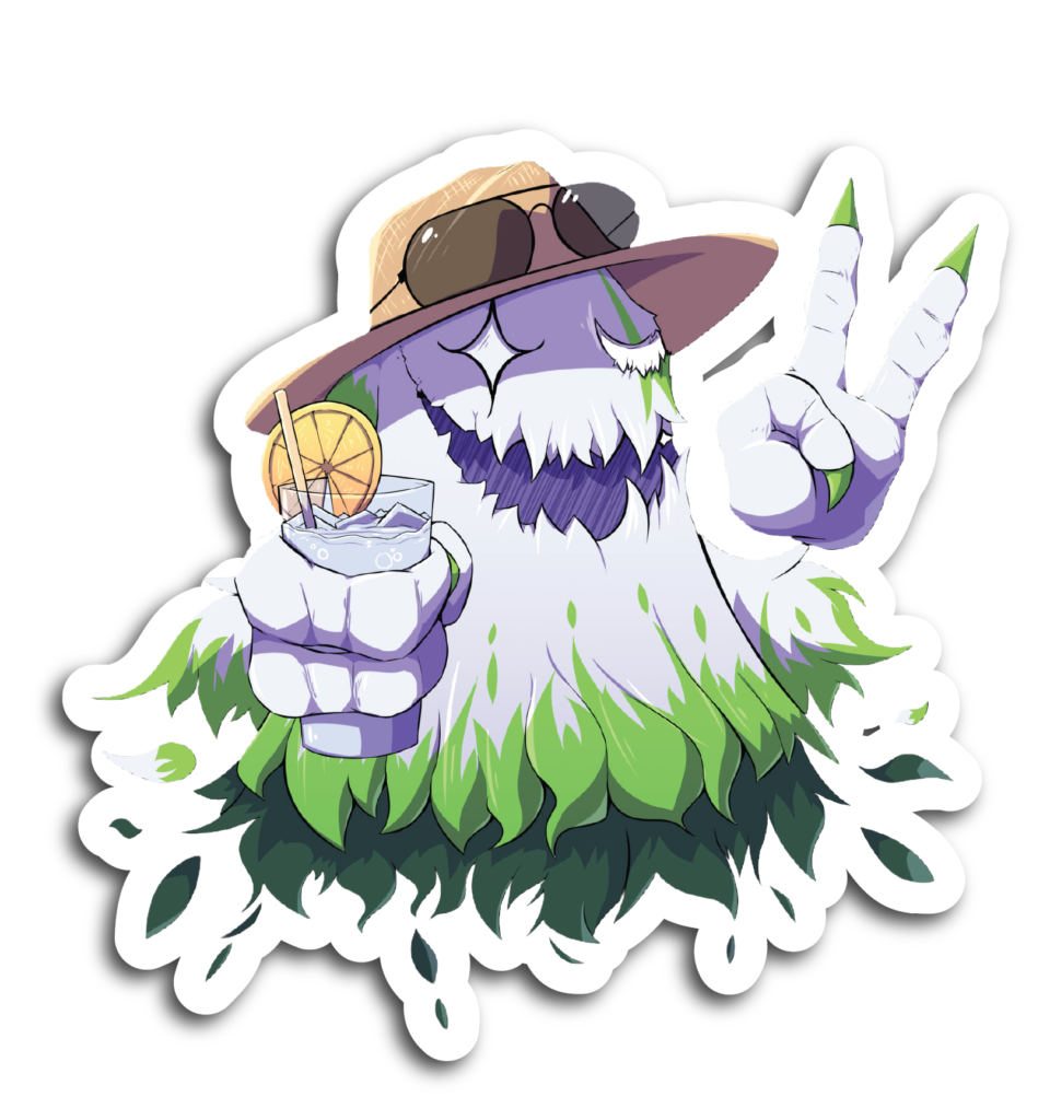 Sticker ”Summer Flex” |  NAVASHY MERCH