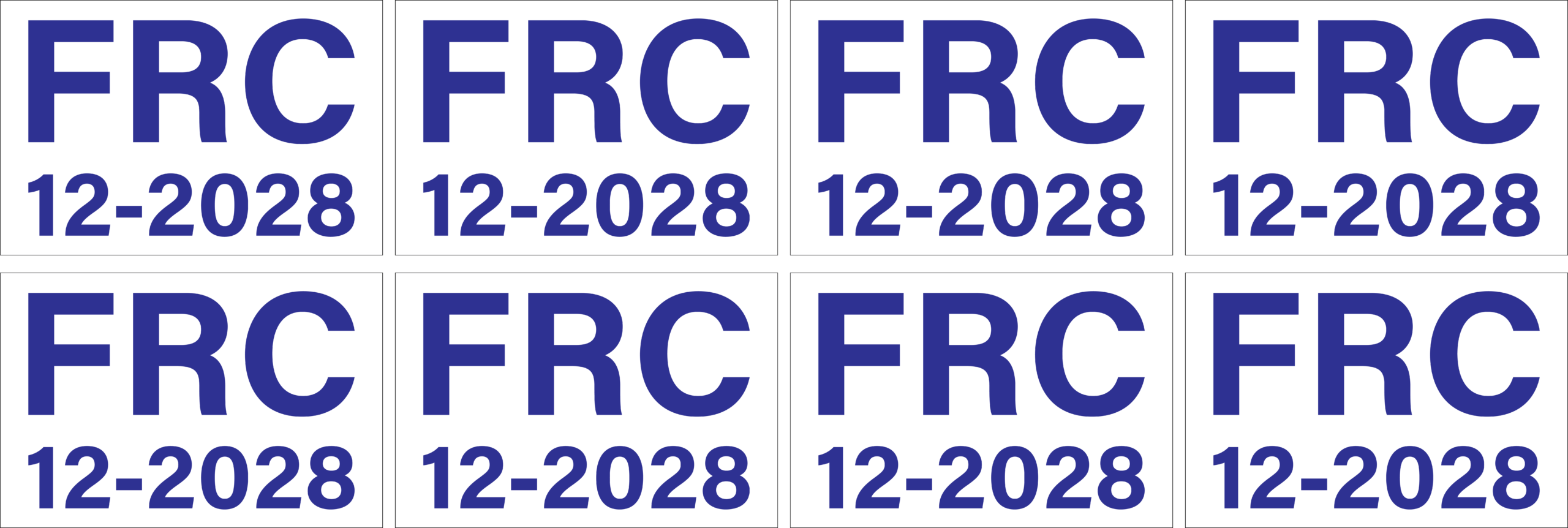 sticker FRC