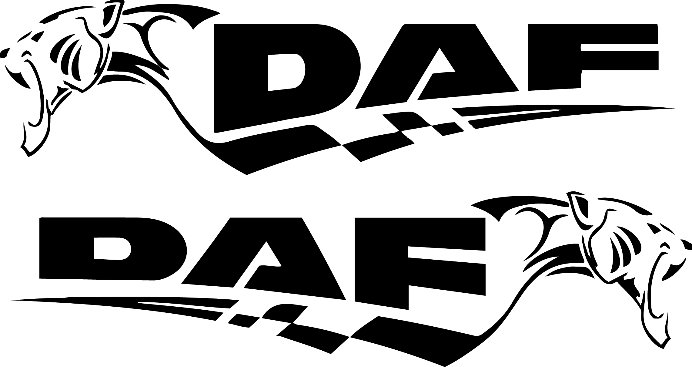 stickere TIR DAF set