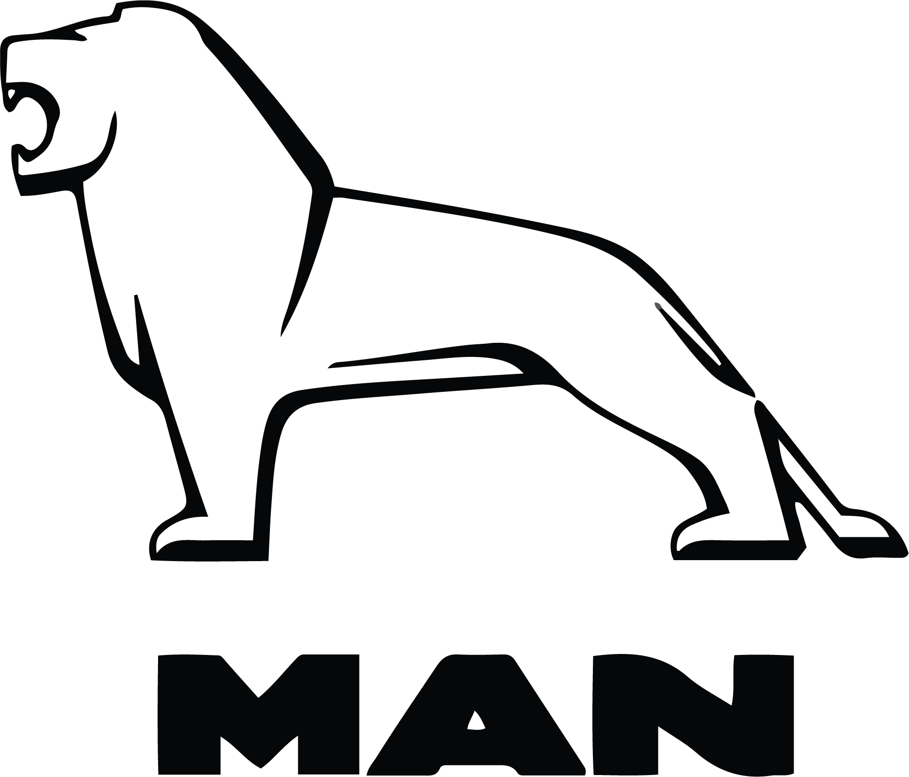 sticker MAN leu