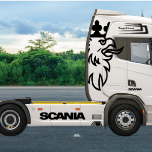 set stickere Scania