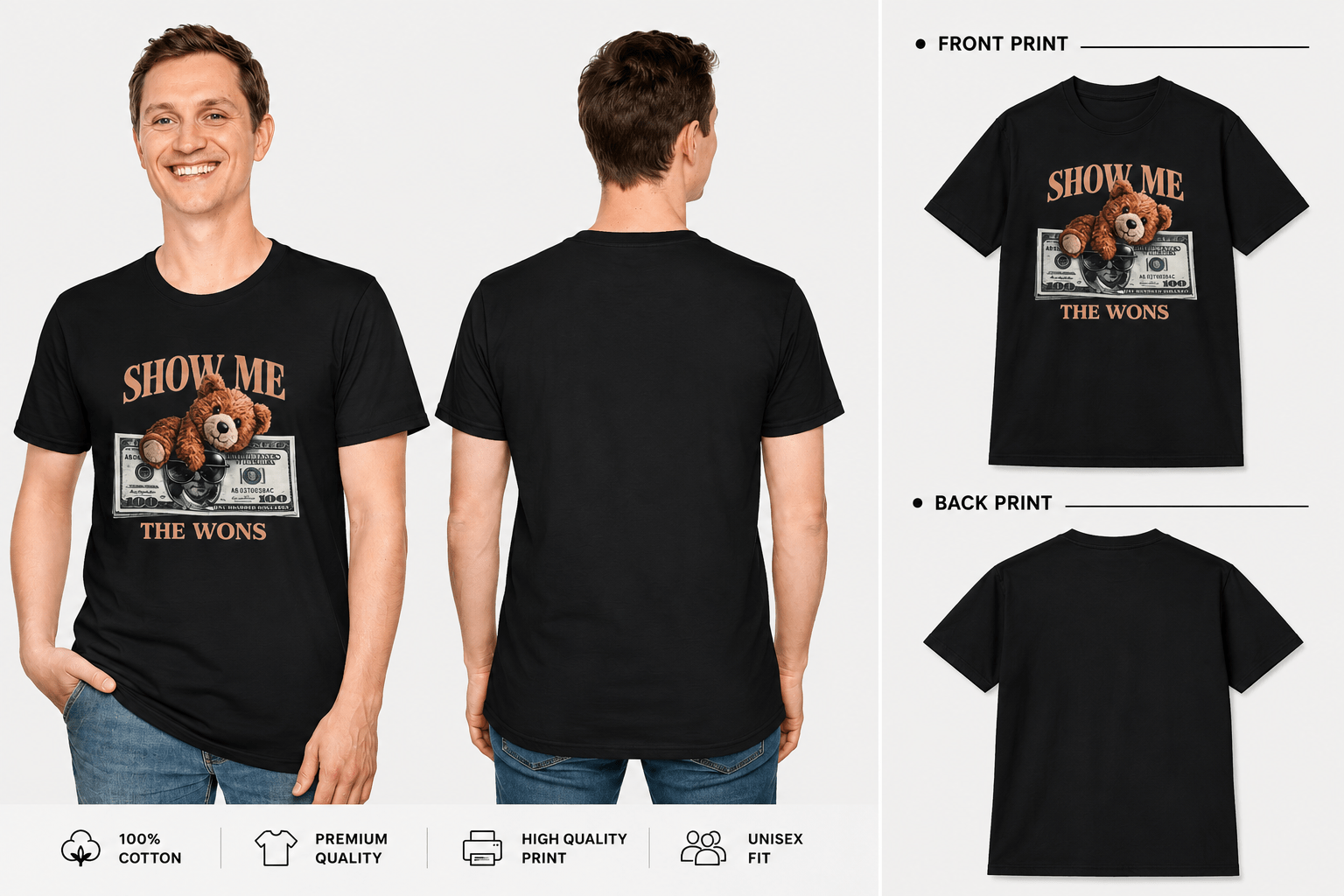Tricou WypR Show me the wons - imagine 5