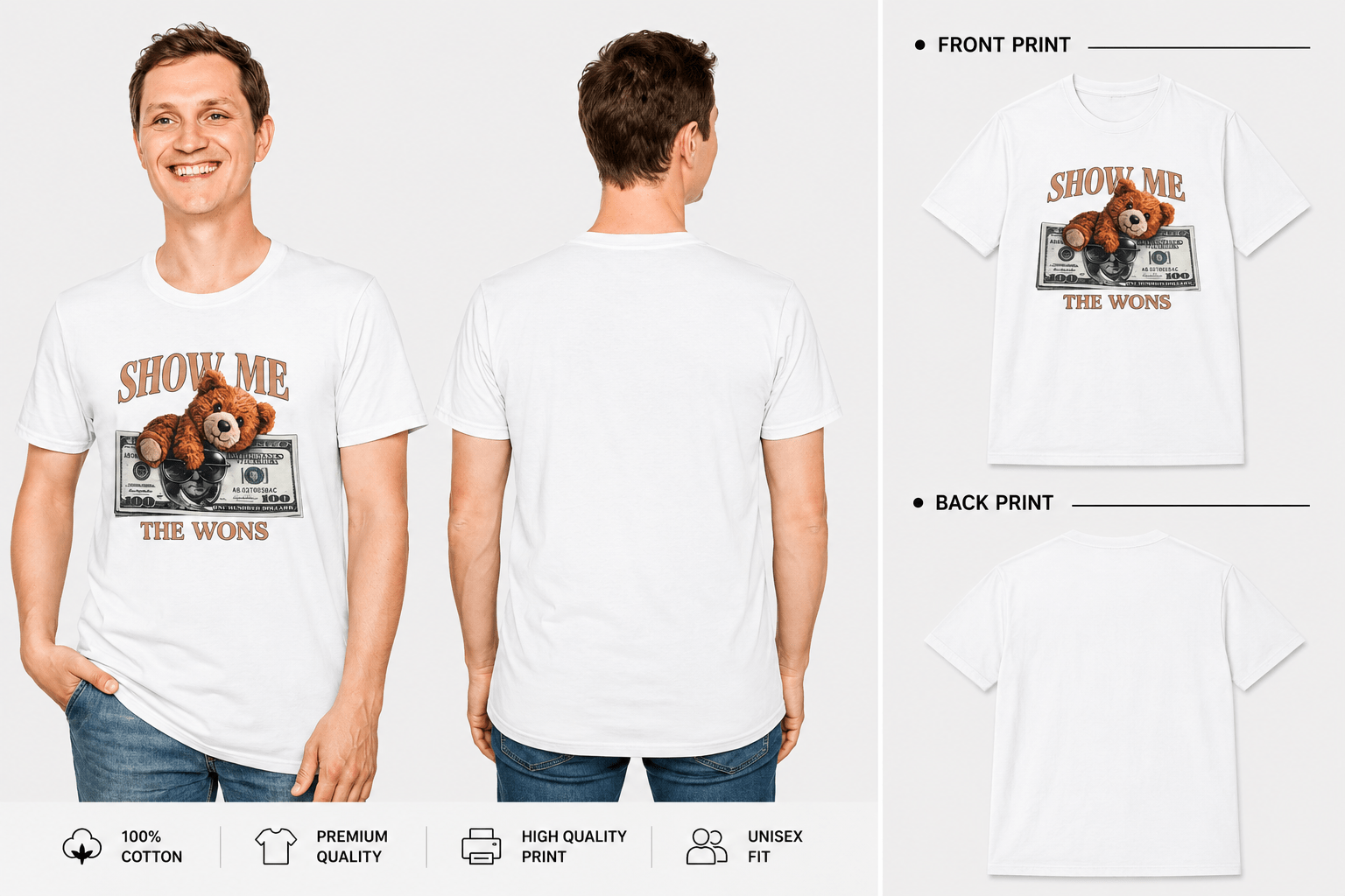 Tricou WypR Show me the wons - imagine 4